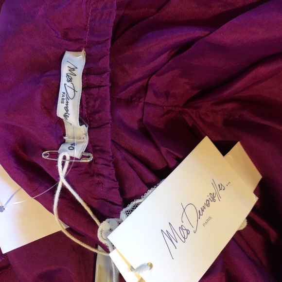 ❌SOLD❌ mesdemoiselles nereide silk faux wrap skirt - Picture 8 of 8